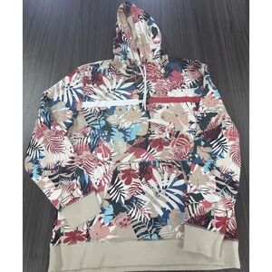 New Tommy Hilfiger Men's Tropical Floral Hoodie sweatshirt Size XXL